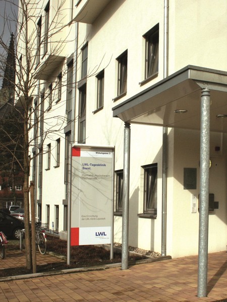Außenansicht der LWL-Tagesklinik Soest