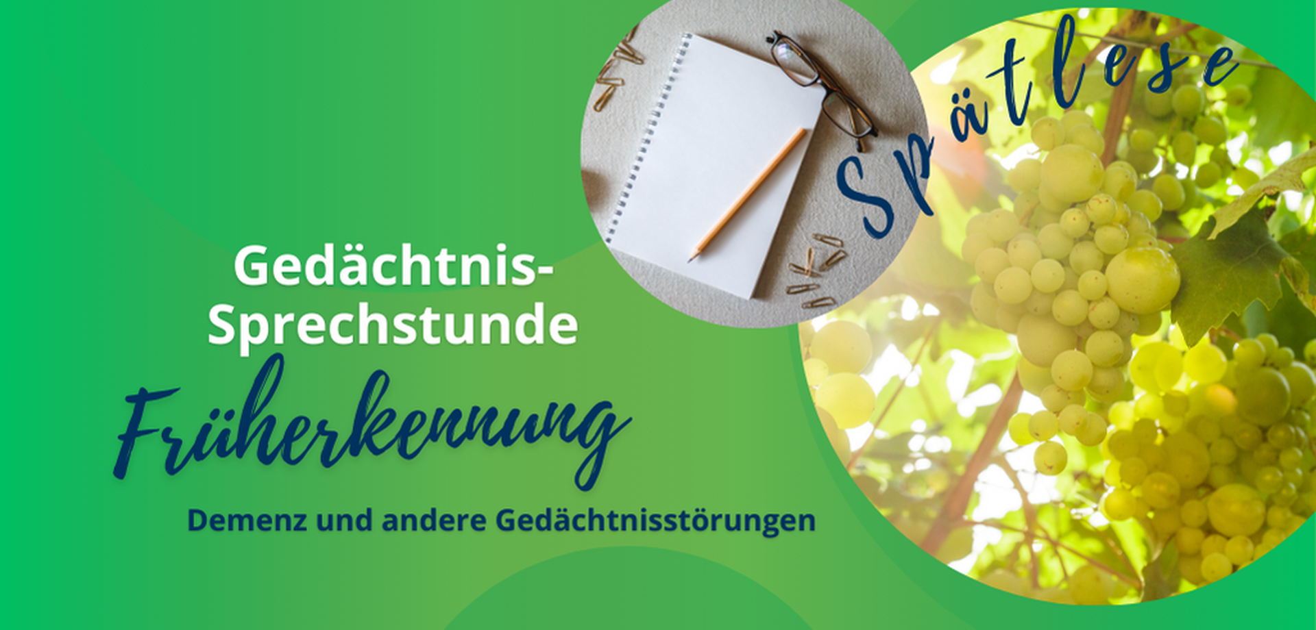 Flyer der Gedächtnissprechstunde