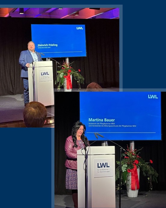 Heinrich Frieling und Martina Bauer (vergrößerte Bildansicht wird geöffnet)