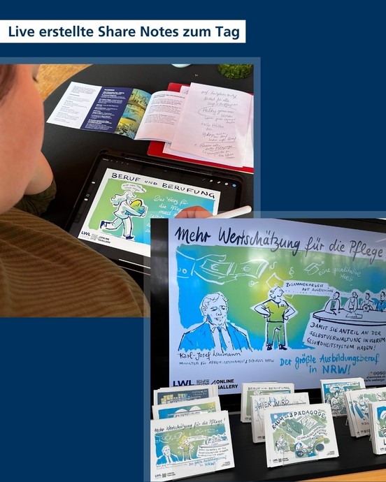 Live erstellte Share Notes zum Tag (vergrößerte Bildansicht wird geöffnet)